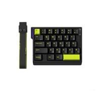 M30HE - Teclado mecánico 8K con cable de 29 teclas, teclado mecánico para juegos de latencia ultra baja con tiempo de respuesta de 0.1 ms y retroiluminación RGB y diseño compacto del 30% (negro)