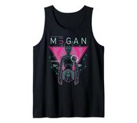 M3GAN Neon Anatomy Schematics Camiseta sin Mangas