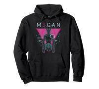 M3GAN Neon Anatomy Schematics Sudadera con Capucha