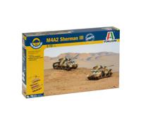 M4 A2 Sherman III 1:72 Kit De Modelo De Plástico ITALERI