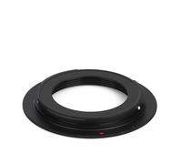 M42-EOS - Adaptador de latón M42 para objetivo compatible con Canon EOS cámara plateada sin cintura