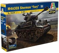 M4A3E8 Sherman "Fury" Tanque Panzer Kit De Plástico Modelo 1:35 ITALERI