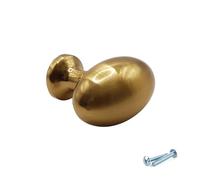 M4TEC Tirador interior de puerta de armario de cocina, armario de cocina y cajones, muebles de dormitorio, tiradores de latón cepillado para puerta de armario - Serie VG8: 36-22 mm, paquete de 10