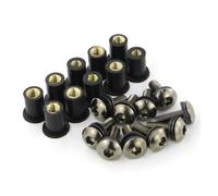 M5*16 10 Pcs Windshield Windscreen Deflectors Bolts Kits Screws For Honda For CBR600RR For CBR1000RR For CBR1100XX For CBR600 For CBR600 For F3 For F4 For F4I