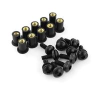 M5*16 10 Pcs Windshield Windscreen Deflectors Bolts Kits Screws For Honda For CBR600RR For CBR1000RR For CBR1100XX For CBR600 For CBR600 For F3 For F4 For F4I