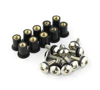 M5*16 10 Pcs Windshield Windscreen Deflectors Bolts Kits Screws For Honda For CBR600RR For CBR1000RR For CBR1100XX For CBR600 For CBR600 For F3 For F4 For F4I