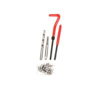 M5-M6 M8-M10 - Herramienta de taladro de bobina, kit de inserción de reparación de roscas métricas para Helicoil, herramienta de reparación de automóviles, palanca de dientes de tornillo grueso