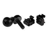 M5 Mounting Screws Black 12Mm 50 Pack Server Rack M5 Cage Nuts OFF-ACC NUEVO