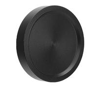 M54x0.75 Telescope Eyepiece Dust Cap Threaded Aluminum Alloy Lens Cover for Internal Thread Protection, Black Protective Cap for Astronomy Equipment and Telescope Owners
