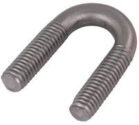 M6 Abrazadera de cable de acero inoxidable 50-70 mm2 AISI 304 - 306231 [10 Piezas]