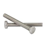 M6 M8 M10 * 8/16/25/55/60/70/80/90/100/110-150 316 rosca de acero inoxidable DIN933 tornillo de cabeza hexagonal exterior(2pcs M10x40)