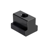 M6 M8 M10 M12 M14 M16 M18 M20 Tuerca en T con ranura roscada Grado 10,9 Tuerca en T con ranura de acero al carbono con acabado de óxido negro 1-20 piezas DIN508(M20 small (2pcs))