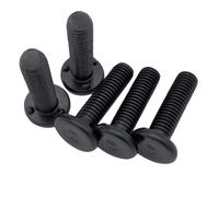 M6 M8 M10 M12 Tornillos de soldadura Cabeza plana Q198 Pernos prisioneros de tres puntos for automóvil Longitud de 14-40 mm(M8x25mm 20pcs)