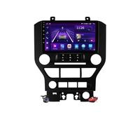 M6 Plus 2,Android 15 Radio 2 DIN Estéreo con 4G WiFi Carplay Android Auto para Mustang 2015-2021 Upgrade Touchscreen GPS Sat Navi 9'' MP5 Multimedia Vídeo Reproductor BT FM Receptor