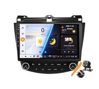 M6 pro1,Android 15.0 Coche Radio 2 DIN Estéreo para Hon-da Accord 7 2003-2007 GPS Sat Navi 10''Cartablet Multimedia Vídeo Reproductor BT FM Receptor con Carplay 4G 5G WiFi DSP SWC