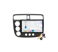 M6 pro1,YLOXFW Android 15.0 Coche 2 DIN Estéreo Sustitución para Civic 2000-2006 Radio GPS Sat Navi 9''Cartablet Multimedia Vídeo Reproductor BT FM Receptor con Android Auto Carplay