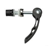 M6 x 45 mm de liberación rápida para poste de asiento, perno de brocheta, aleación de aluminio, cierre de sillín de bicicleta, scooter, tornillo de clip de ajuste de altura sin herramientas (m6 x 65