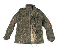 M65 Combatir Campo Parka Hombres Ejército M-65 Chaqueta Abrigo Militar Flecktarn