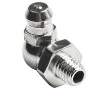 M6x1mm 90 Deg Grease Nipple 304 Stainless Steel 5pcs | 90-degree angle design, fits tight spaces, M6x1mm thread, 304 stainless steel, anti-corrosion