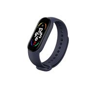 (M7 Blue68) Reloj inteligente deportivo M7 IP67 resistente al agua para hombre y mujer, monitor de presión