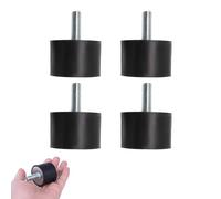 M8 Aislador Antivibración Goma, M8 Amortiguadores De Goma, 4 Piezas Amortiguador M8, VD Amortiguadores De Caucho, Para Dispositivos De Protección Contra Vibraciones, Golpes Y Ruido