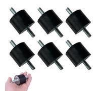 M8 Aislador Antivibración Goma, M8 Amortiguadores De Goma, 6 Piezas Amortiguador M8, Amortiguadores De Caucho, Para Dispositivos De Protección Contra Vibraciones, Golpes Y Ruido