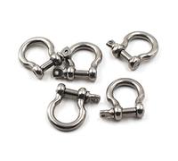 M8 Grillete de cerradura 304 de acero inoxidable (5 piezas)