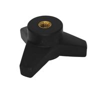 M8 M10 M12 M16 hilo femenino 63mm 80mm 100mm diámetro de cabeza triangular tornillo en agujero pasante mango perilla de sujeción tuerca de pulgar ( Color : 63mm Head Diameter , Size : 1Piece M8 )