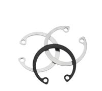 M8~M190 316/304 Stainless Steel 65 Mn C-type Circlips For Hole Hole Retaining Ring Bearing Retainer Metal Internal Circlip(65 Manganese Steel,M145-1pcs)