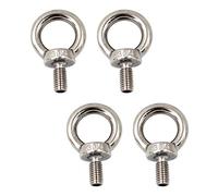 M8 Perno de ojo de acero inoxidable 304 Tornillo de acero inoxidable (4 Pack)