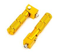 M8 - Reposapiés para motocicleta, 2 piezas, 90°, plegables, universales, para motocicleta, eléctrica, delantero, trasero, antideslizante, soporte para pedal de pasajero, para motocicleta eléctrica,