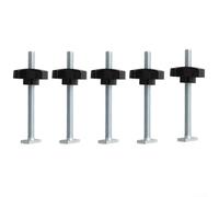 M8 T Track Knob and Bolt Set 5 T Slot Clamp for Woodworking and DIY Creations
