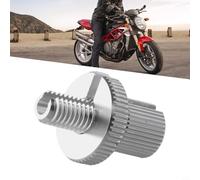 M8 - Tornillo de línea de embrague de motocicleta para reparación de vehículos todoterreno, surtido de cierres de cabeza hexagonal, repuesto directo de color individual (plata)