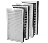MA-15 Filtro de Repuesto para purificador de Aire Medify Air Serie 15, Compatible con Filtro de purificador de Aire Medify, integración 3 en 1 de prefiltro, Alta eficiencia H13 True HEPA y carbón