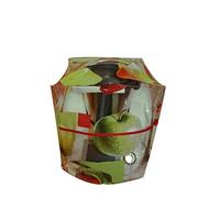 Ma Belle - Funda protectora para Thermomix TM6, TM5, TM31, sin Varoma, modelo FRUTS, color negro