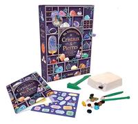 Ma bibliothèque de Cristaux & Pierres !: Avec 1 bloc avec 10 cristaux à déterrer, 1 espace pour ranger tes trouvailles, des autocollants, 1 livret