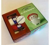 Ma box crochet DIY Le champignon: Avec des pelotes 100% coton, 1 crochet, des yeux, du rembourrage, 1 livre: 31626