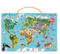 MA Carte DU Monde MAGNÉTIQUE EN Puzzle - JE DÉCOUVRE LE Monde Avec Loup: Avec 73 Magnets à Placer (Divers produits dérives)