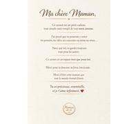 Ma chère Maman - Carnet de notes ligné | 100 pages | Cadeau rempli d’amour pour maman