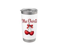 'Ma Chérie' Expresión francesa elegante que significa Mi querida Vaso térmico de acero inoxidable de doble pared