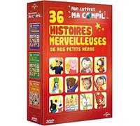 Ma Compil' - Coffret : 12 histoires pour fêter l'été + 12 histoires pour ton anniversaire + 12 histoires pour les petits écoliers [Francia] [DVD]