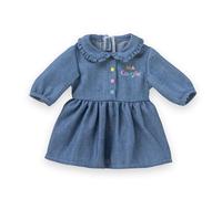 Ma Corolle - Vestido de Mezclilla de Manga Larga para muñeca Ma Corolle, 36 cm, a Partir de 3 años, 9000212860