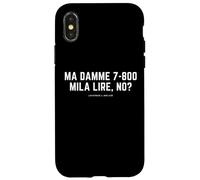 MA Damme 7-800 Mila Lire, NO? Scherzo MAGNOTTA LAVATRICE 4 Carcasa para iPhone X/XS