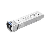 TP-Link Omada 25G Base-LR SFP28 LC Transceptor, transceptor SFP+/SFP28 LC monomodo, transmite datos de hasta 10 km a 25.78 Gbps, compatible con DDM y conectable en caliente, bajo consumo de energía