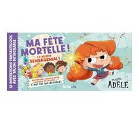Ma fête Mortelle ! Ca va être sensagénial !: 12 invitations fantasticool avec talon détachable