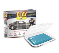 Ma-Fra Clay Bar Soft, Pasta de Arcilla Descontaminante para Carrocerías, Elimina impurezas para un Acabado Liso y Brillante, Ideal para Coches Oscuros Muy contaminados, 200 g