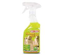 Mafra, Tratamiento Para el Cuero 3en1, Limpia, Hidrata y Protege las Superficies Interiores del Coche, Con Aloe Vera y Ceras Naturales, Previene las Arrugas y Las Grietas, Tamaño 500ml