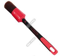 Ma-fra, Pincel Red Car Detailing tamaño 30 mm, cepillo para la limpieza de todas las superficies interiores y exteriores de coche como llantas de aleación, plástico, compartimento motor, volante y