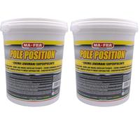 Ma-Fra, Pole Position, Crema Lavamanos blanca Profesional Superlimpieza, Elimina la Suciedad Persistente, Elimina los Restos de Aceite y Grasa de Manos y uñas, Suave con la Piel, Tamaño 1 kg