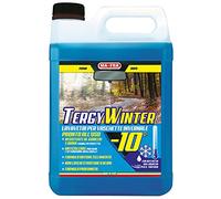 Ma-Fra, Tergy Winter -10 °C, líquido limpiacristales para bañeras de invierno, con antical y anticongelante, elimina el tráfico de película, garantiza el deslizamiento de los cepillos, formato 4500 ml